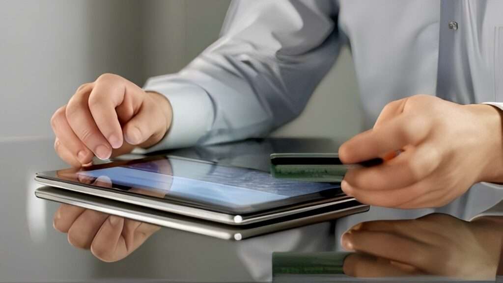 Good news for Expatriates in UAE 2023 to apply for tourist visa via an app. Check the app now 3 man with tab